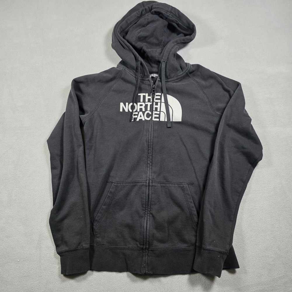 North Face Hoodie Womens Medium Black
